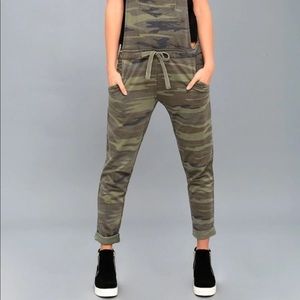 ZSUPPLY CAMO knit Overalls (worn only once or twice, pristine condition!) size S